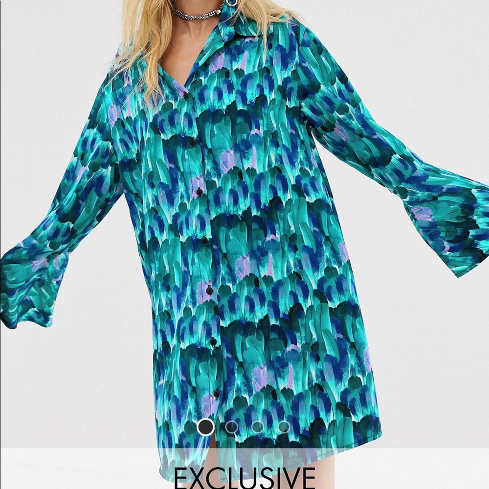 Milk It vintage shirt dress